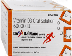 De Alfa Nano Shots Sugar Free Solution 5Ml